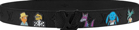 lv puppet belt|Louis Vuitton Black Puppet 'LV Shape' Belt .